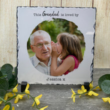 Load image into Gallery viewer, This Grandad Is Loved By... Photo Slate-The Persnickety Co
