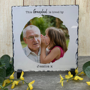 This Grandad Is Loved By... Photo Slate