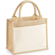 Load image into Gallery viewer, Personalised Jute Shopping Bag
