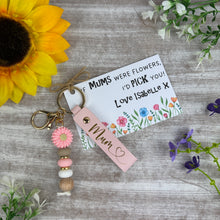 Load image into Gallery viewer, Personalised Mum Keyring Gift for Mother’s Day
