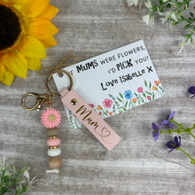 Load image into Gallery viewer, Personalised Mum Keyring Gift for Mother’s Day

