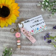 Load image into Gallery viewer, Personalised Mum Keyring Gift for Mother’s Day
