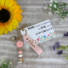 Load image into Gallery viewer, Personalised Mum Keyring Gift for Mother’s Day
