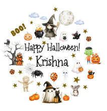 Load image into Gallery viewer, Halloween Trug Basket
