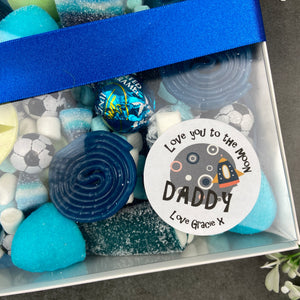 Personalised Daddy Luxury Sweet Box