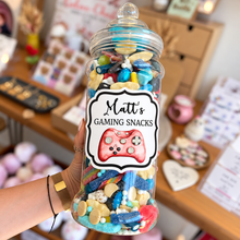 Load image into Gallery viewer, Personalised Gaming Sweets Giant Jar
