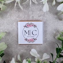 Load image into Gallery viewer, Personalised Floral Wedding Chocolate Neapolitans – Elegant Wedding Favours (30 Floral Designs)
