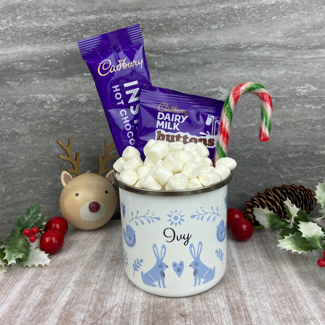 Personalised Nordic Enamel Mug-The Persnickety Co