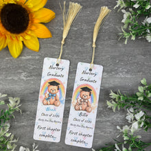 Load image into Gallery viewer, Personalised Nursery Graduation Bookmark
