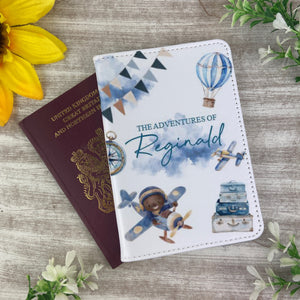Personalised Kids Passport Cover-The Persnickety Co