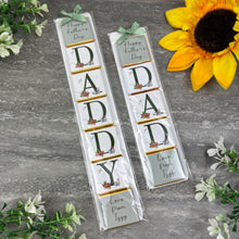 Load image into Gallery viewer, Personalised Dad Chocolate Letter Gift
