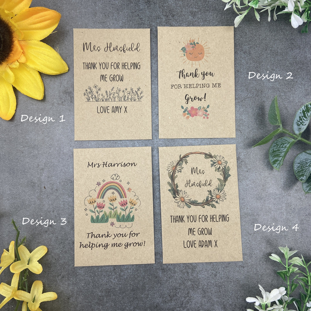 Teacher Gift - Bee Friendly Seed Packets-The Persnickety Co
