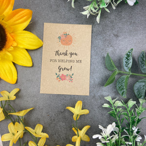 Teacher Gift - Bee Friendly Seed Packets