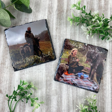 Load image into Gallery viewer, £5.00 Special Offer! Dog Mum / Dog Dad Slate Coaster-The Persnickety Co
