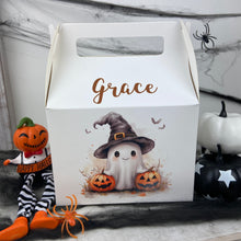 Load image into Gallery viewer, Personalised Halloween Ghost Gift Box
