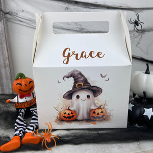 Personalised Halloween Ghost Gift Box