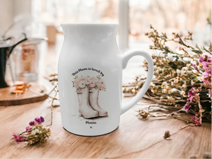 This Mum is Loved By Personalised Jug-The Persnickety Co