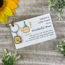 Load image into Gallery viewer, Mum Keyring Gift-The Persnickety Co
