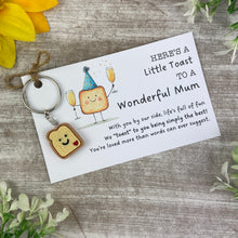 Load image into Gallery viewer, Mum Keyring Gift
