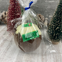 Load image into Gallery viewer, Personalised Christmas pudding Chocolate Orange
