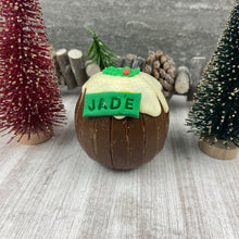 Load image into Gallery viewer, Personalised Christmas pudding Chocolate Orange
