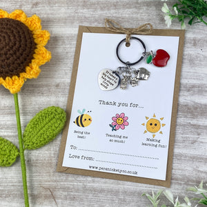 Thank You For... It Takes A Big Heart Keyring