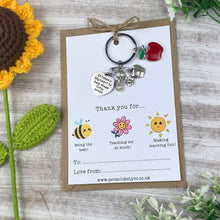Load image into Gallery viewer, Thank You For... It Takes A Big Heart Keyring
