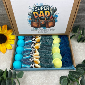 Super Dad Personalised Sweet Box