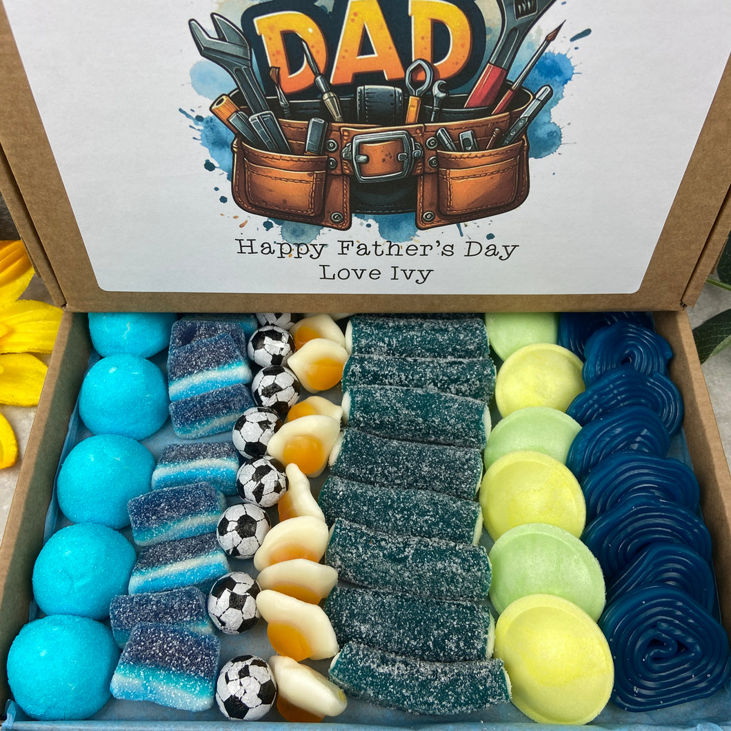 Super Dad Personalised Sweet Box-The Persnickety Co