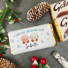 Load image into Gallery viewer, Kids Personalised Christmas Chocolate Bar-The Persnickety Co
