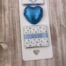 Load image into Gallery viewer, Personalised Memorial Chocolate Funeral Favours
