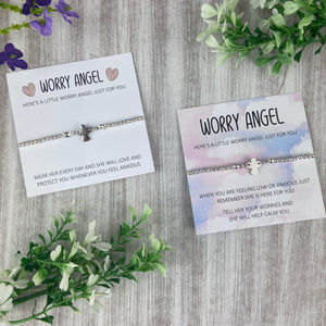 Worry Angel Beaded Bracelet