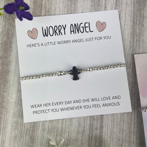 Worry Angel Beaded Bracelet