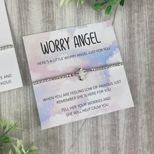 Worry Angel Beaded Bracelet