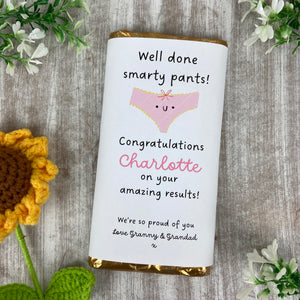 Personalised Exam Chocolate Bar
