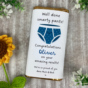 Personalised Exam Chocolate Bar
