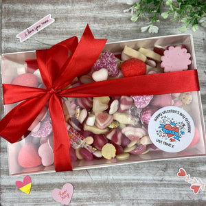 Personalised Valentine's Sweets - Happy Valentine's Day