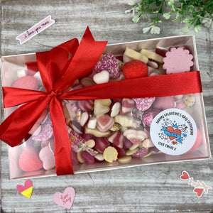 Personalised Valentine's Sweets - Happy Valentine's Day