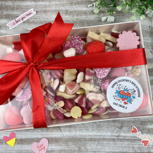 Personalised Valentine's Sweets - Happy Valentine's Day