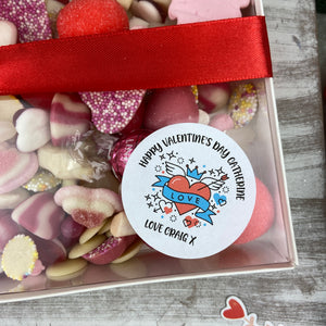 Personalised Valentine's Sweets - Happy Valentine's Day