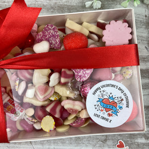 Personalised Valentine's Sweets - Happy Valentine's Day