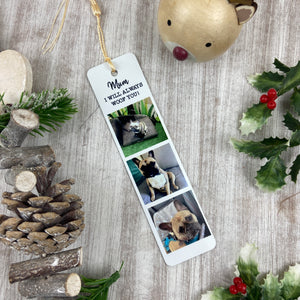Personalised Dog Photo Bookmark