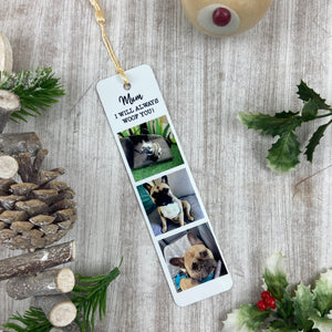 Personalised Dog Photo Bookmark