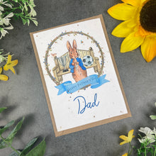Load image into Gallery viewer, Happy Father&#39;s Day - Plantable Card-The Persnickety Co
