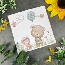 Load image into Gallery viewer, Father&#39;s Day Teddy Bear Card
