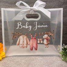 Load image into Gallery viewer, Personalised New Baby Gift Bag
