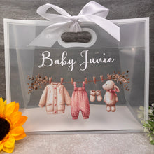 Load image into Gallery viewer, Personalised New Baby Gift Bag
