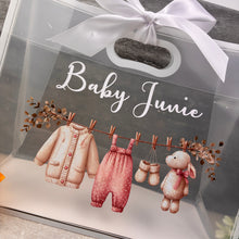 Load image into Gallery viewer, Personalised New Baby Gift Bag
