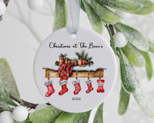 Load image into Gallery viewer, Christmas At The Personalised Family Christmas Ornament-The Persnickety Co
