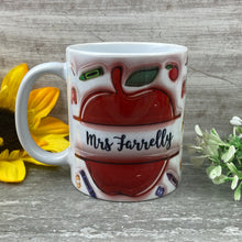 Load image into Gallery viewer, It Takes A Big Heart... Teacher Apple Mug
